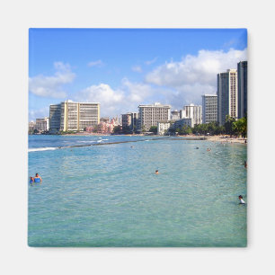 Íman Praia de Waikiki, Oahu, Havaí