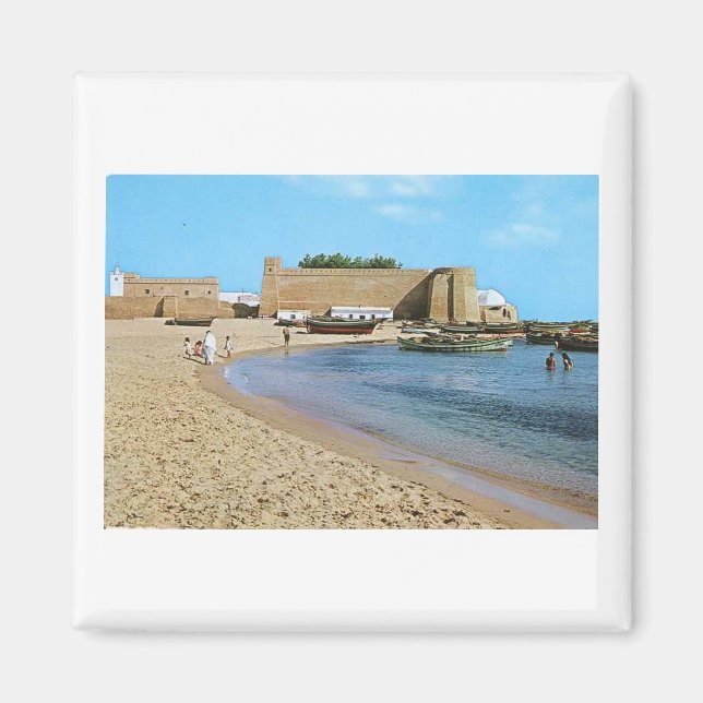 Íman Praia do Hammamet na Tunísia (Frente)
