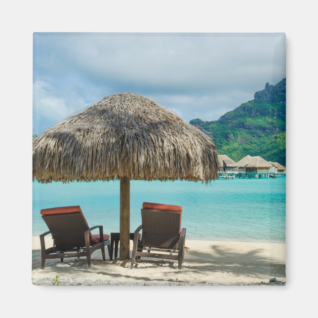 Íman Praia do ímã Bora Bora (Frente)