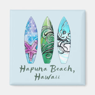 Íman Praia Hapuna Havaí Pranchas de Surf
