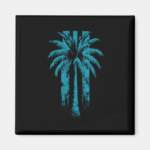 Íman Praia Havaiana Verão Férias Tropicais Árvore de Pa