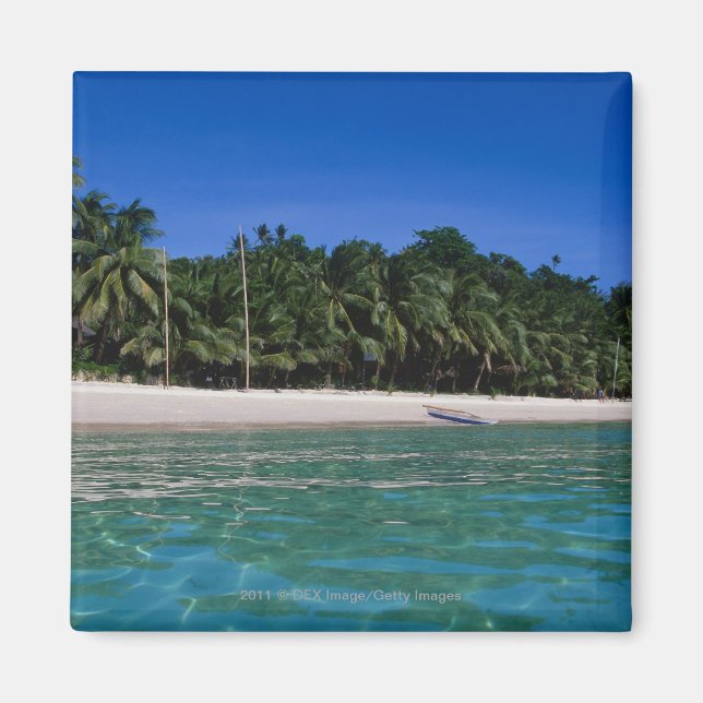 Íman Praia, jangada a distância (Frente)