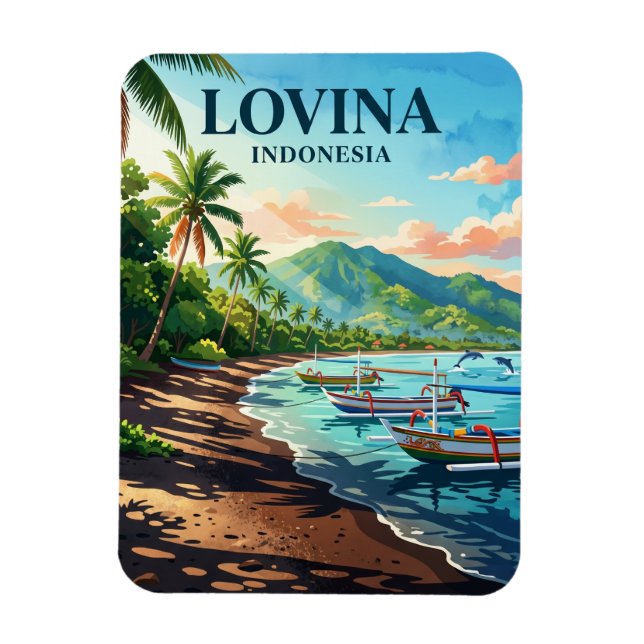 Íman Praia Lovina Indonésia (Vertical)