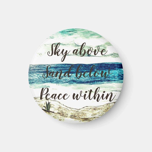 Íman Praia Magnet (Frente)