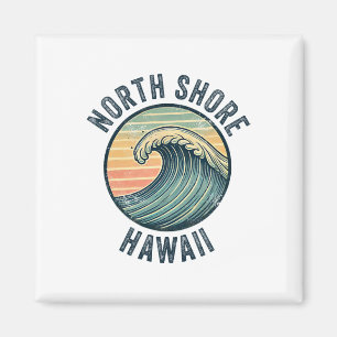 Íman Praia Norte Oahu Havaí Lembrança Surf Havaiano