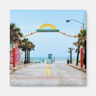 Íman Praia nova de Smyrna, avenida de Florida Flagler