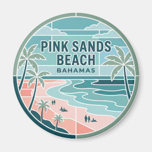Íman Praia Pink Sands Bahamas