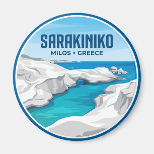 Íman Praia Sarakiniko Grécia