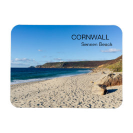 Íman Praia Sennen Cornwall Inglaterra