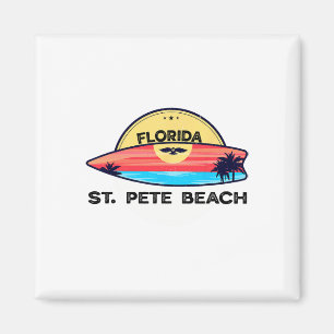 Íman Praia St Pete Flórida Prancha de Surfe Praia Surf
