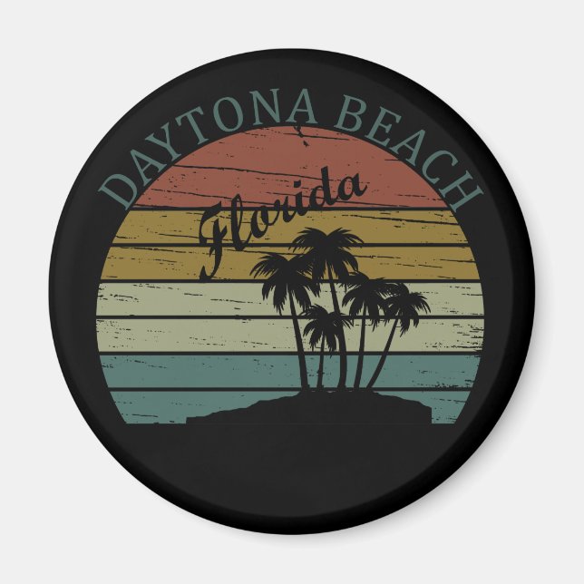 Íman praia vintage de daytona (Frente)