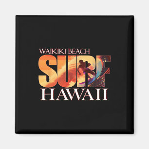 Íman Praia Waikiki Havaí Ilhas Havaianas Surf Para Home