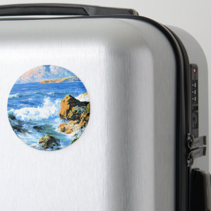 Íman Praias de San Diego, arte fina,