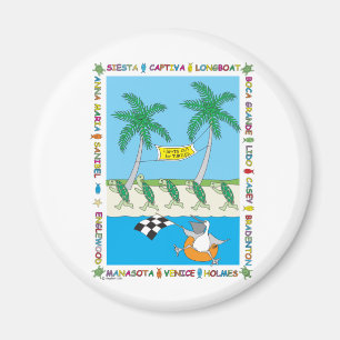 Íman Praias de Tartaruga - Costa do Golfo da Flórida