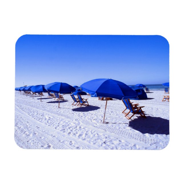 Íman Praias Tropicais | Clearwater, Flórida (Horizontal)