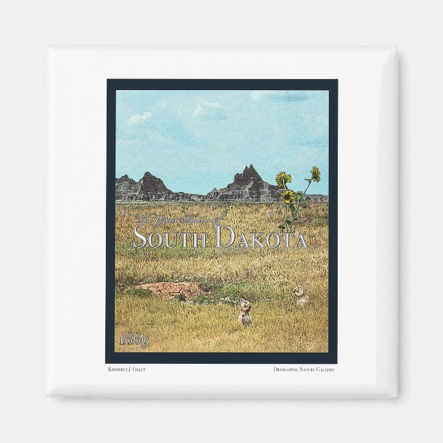 Íman Prairie Lands, Dakota do Sul (Frente)