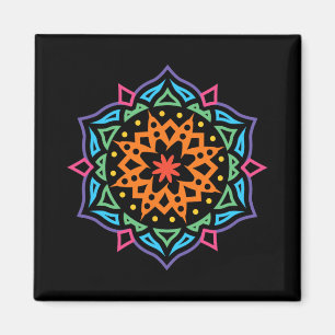 Íman Prana Arte Yoga Mandala Geometria de Energia Sagra