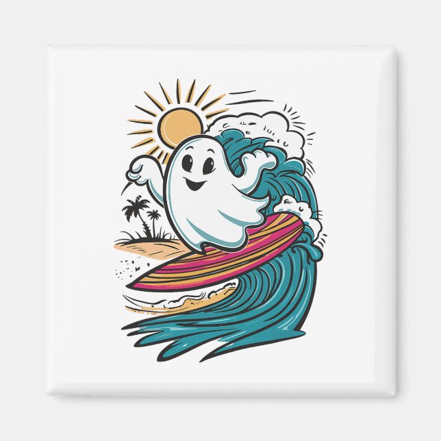 Íman Prancha de Ghost Surfing (Frente)