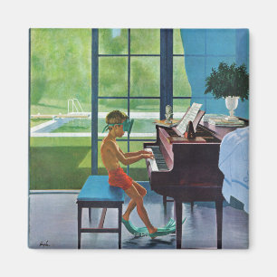 Íman Prática de Piano no Poolside