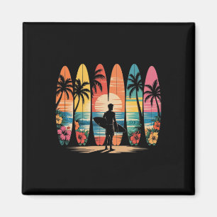 Íman Praticante de surfboard Havaí Onda Amante de Surf 