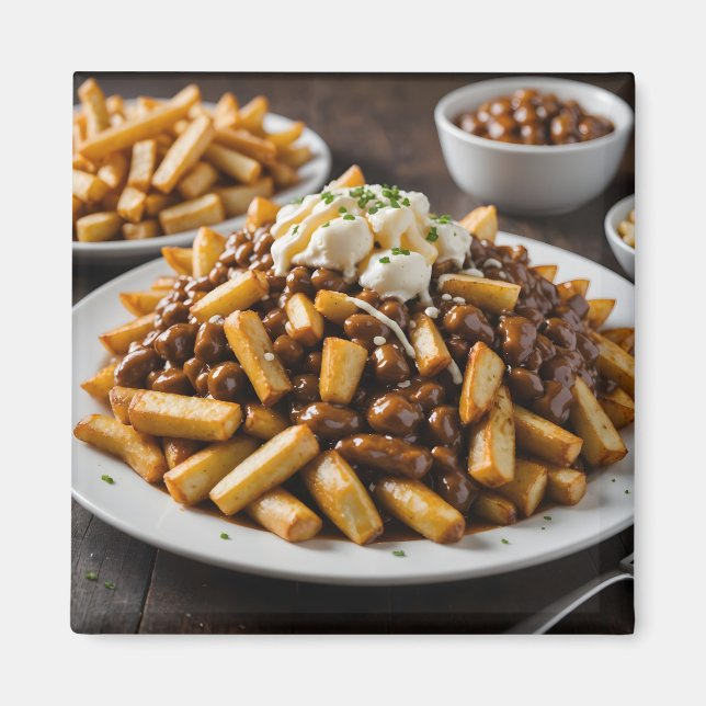 Íman Prato de Poutine (Frente)