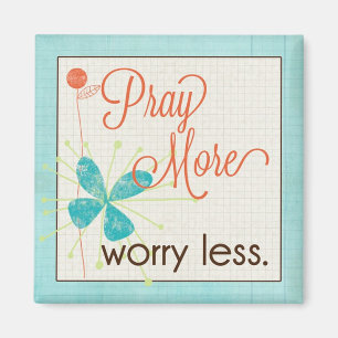 Íman Pray mais preocupação menos ímã feito sob