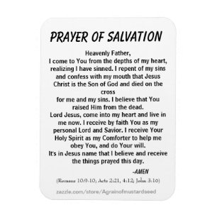 ÍMAN  PRAYER OF SALVATION