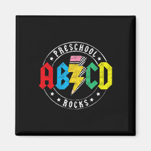Íman Pré-escola Abcd é demais 1º dia Professora Pré-k C