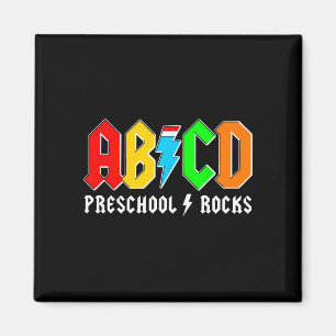 Íman Pré-escola Abcd é demais meninos de volta à escola