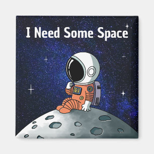 Íman Precisa Espaço, Astronauta, Cosmonauta, Personaliz