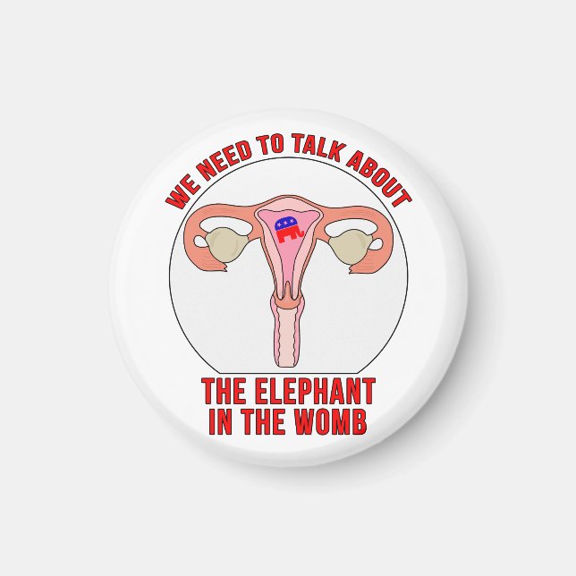 Íman Precisamos conversar sobre o elefante na Womb (Frente)
