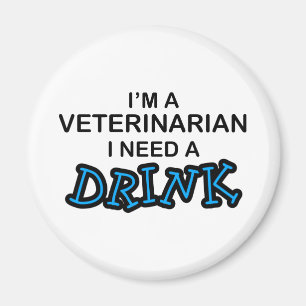 Íman Precise uma bebida - veterinário