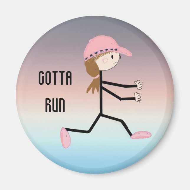 Íman Preciso Correr (Frente)