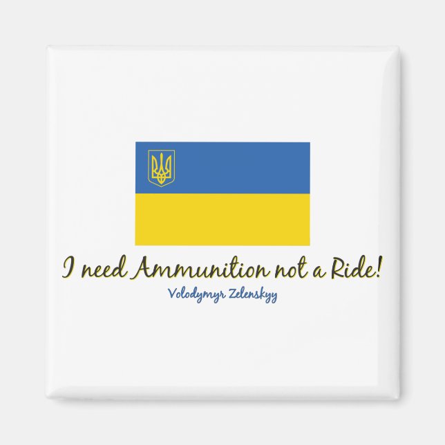 Íman Preciso de Ammo-Zelenskyy (Frente)