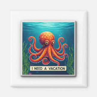 Íman Preciso de férias.