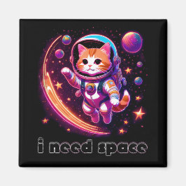 Íman Preciso De Gato Espacial