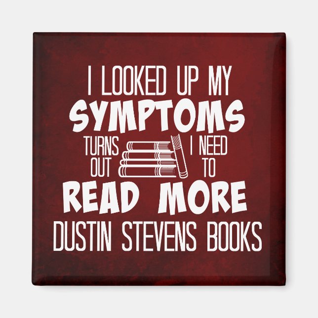 Íman Preciso Ler Mais Livros Do Dustin Stevens (Frente)