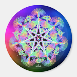 Íman Preenchido Com Luz