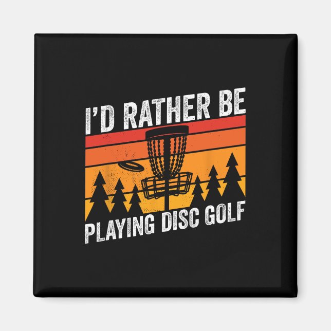 Íman Preferencialmente De Id De Golfe Be Disk Golfer Co (Frente)
