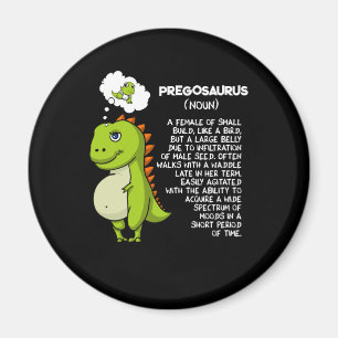 Íman Pregosaurus T-Rex Dinossauro Mãe Gravidez Mãe