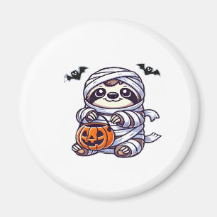 Íman Preguiça de Halloween Múmia Crianças Mulheres Home