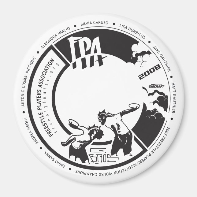 Íman prêmio 2008 [Magnet] (Frente)