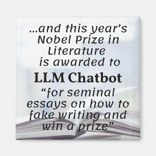 Íman Prêmio Nobel de Literatura do LLM Chatbot
