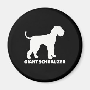 Íman prêmio schnauzer gigante