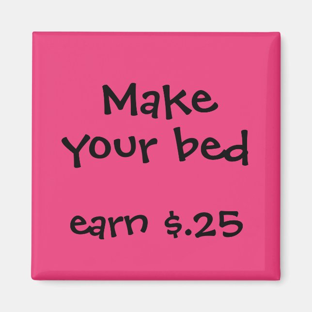 Íman Prêmios Chore para Crianças (Frente)