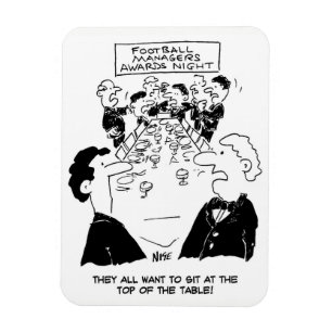 Íman Prêmios De Gestores De Futebol À Noite