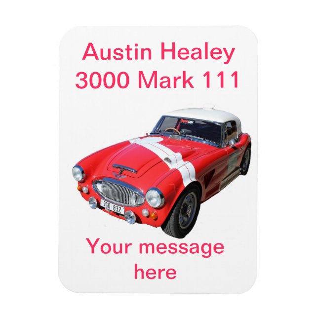 Íman PREMIUM MAGNET - Austin Healey 3000 Mark 111 (Vertical)
