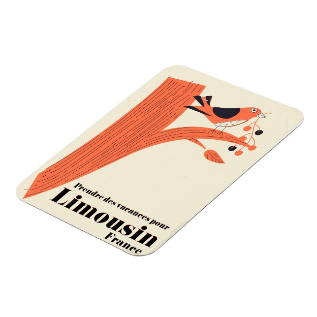 Íman Prendre des vacances para Limousin France . (Left Side)