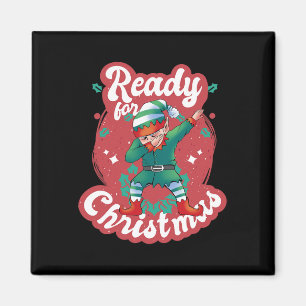 Íman Preparado Para O Natal Elf Xmas Santa Claus Snow A