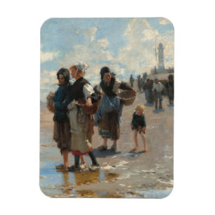 Íman Preparando-se para Pescar de John Singer Sargent